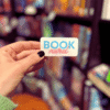 Sticker Book nerd klistermärke
