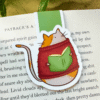 Magnetiskt bokmärke katt i tröja